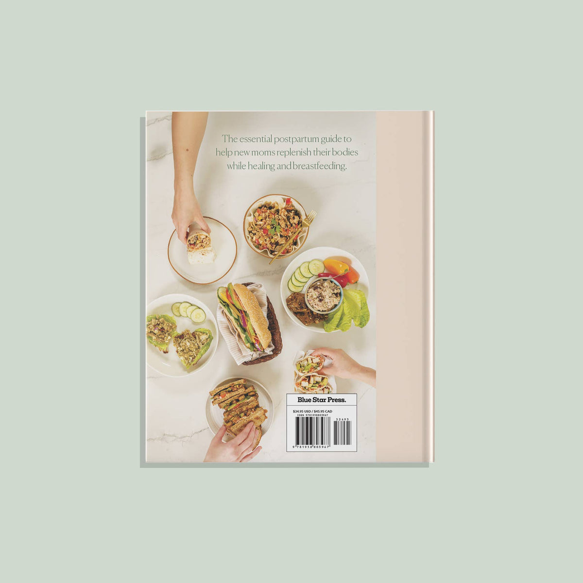 The Postpartum Nutrition Cookbook (Gift for New Moms)