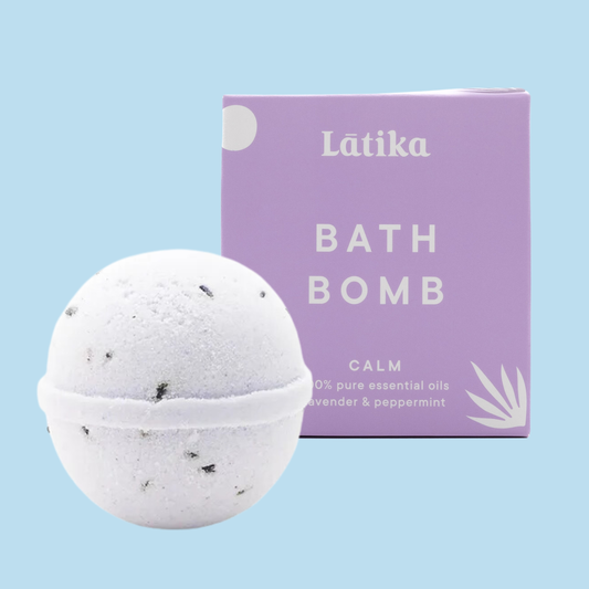 Lavender Essential Oil Bath Bomb - Calm