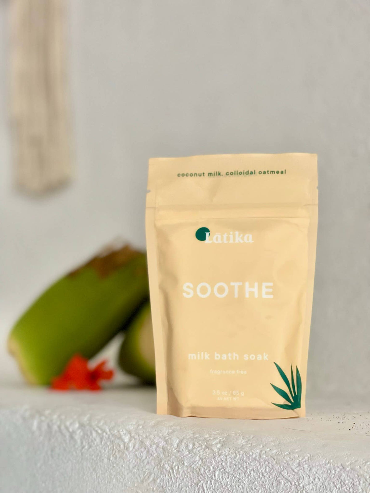 🥛 Vegan Milk Bath Soak - Coconut milk |  Fragrance-Free