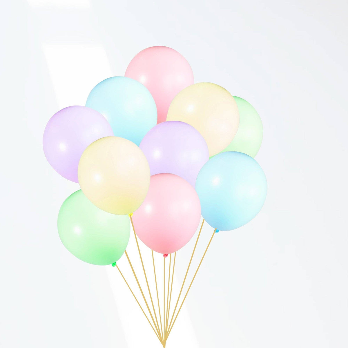 Cute Spring Bunny Pastel Balloon Bouquet (11 Pack)