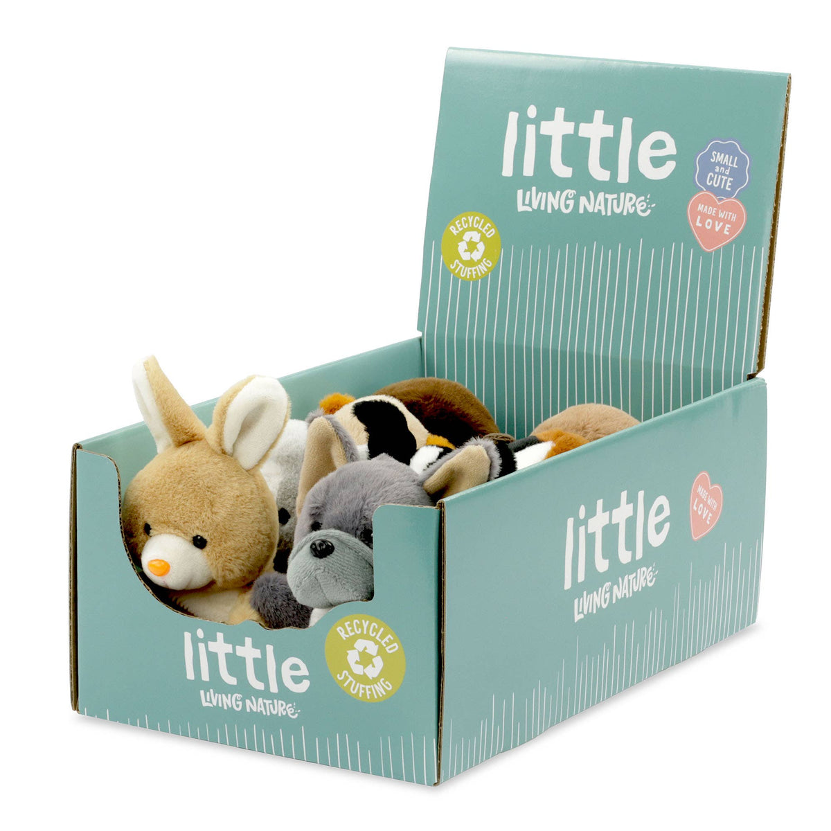 Little Living Nature Snugglies Farm Animal Plush