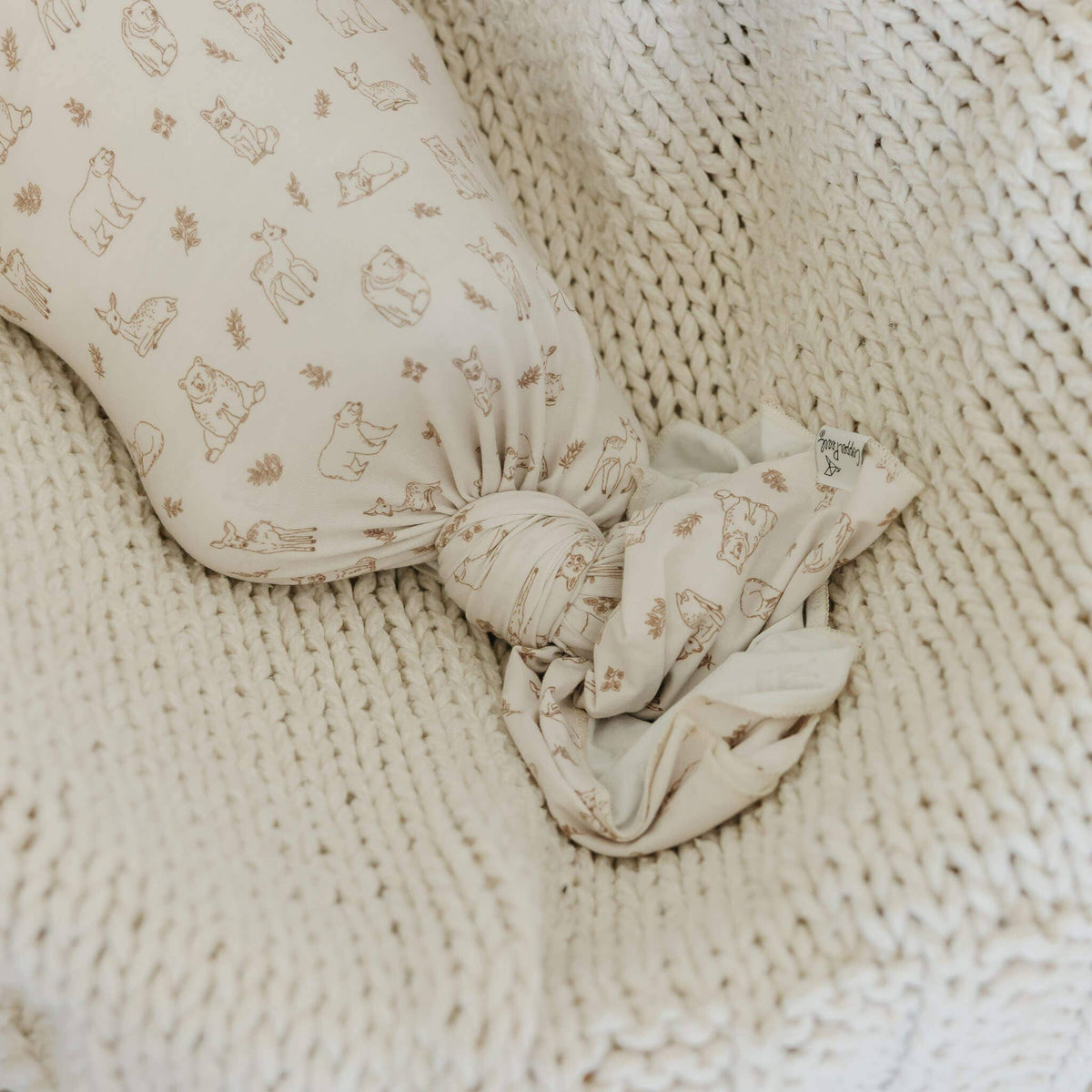 Knit Swaddle Blanket - Dylan