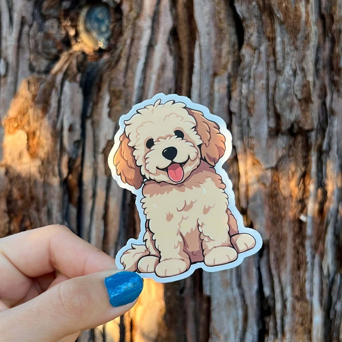 Golden Doodle Sticker