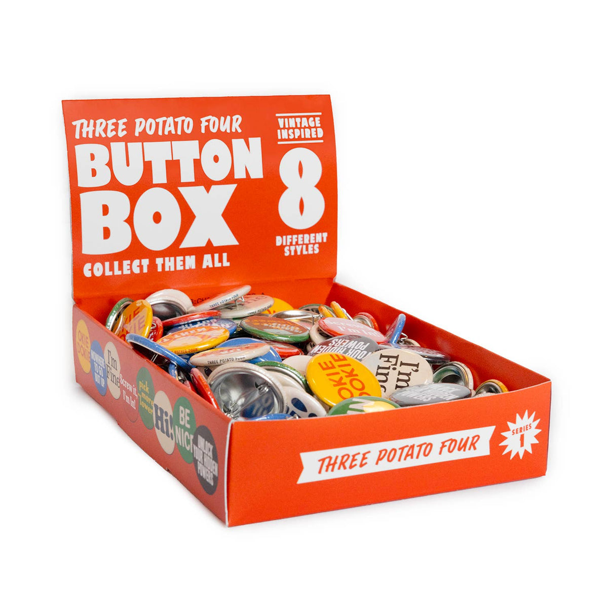 Three Potato Four Button Box - Series 1