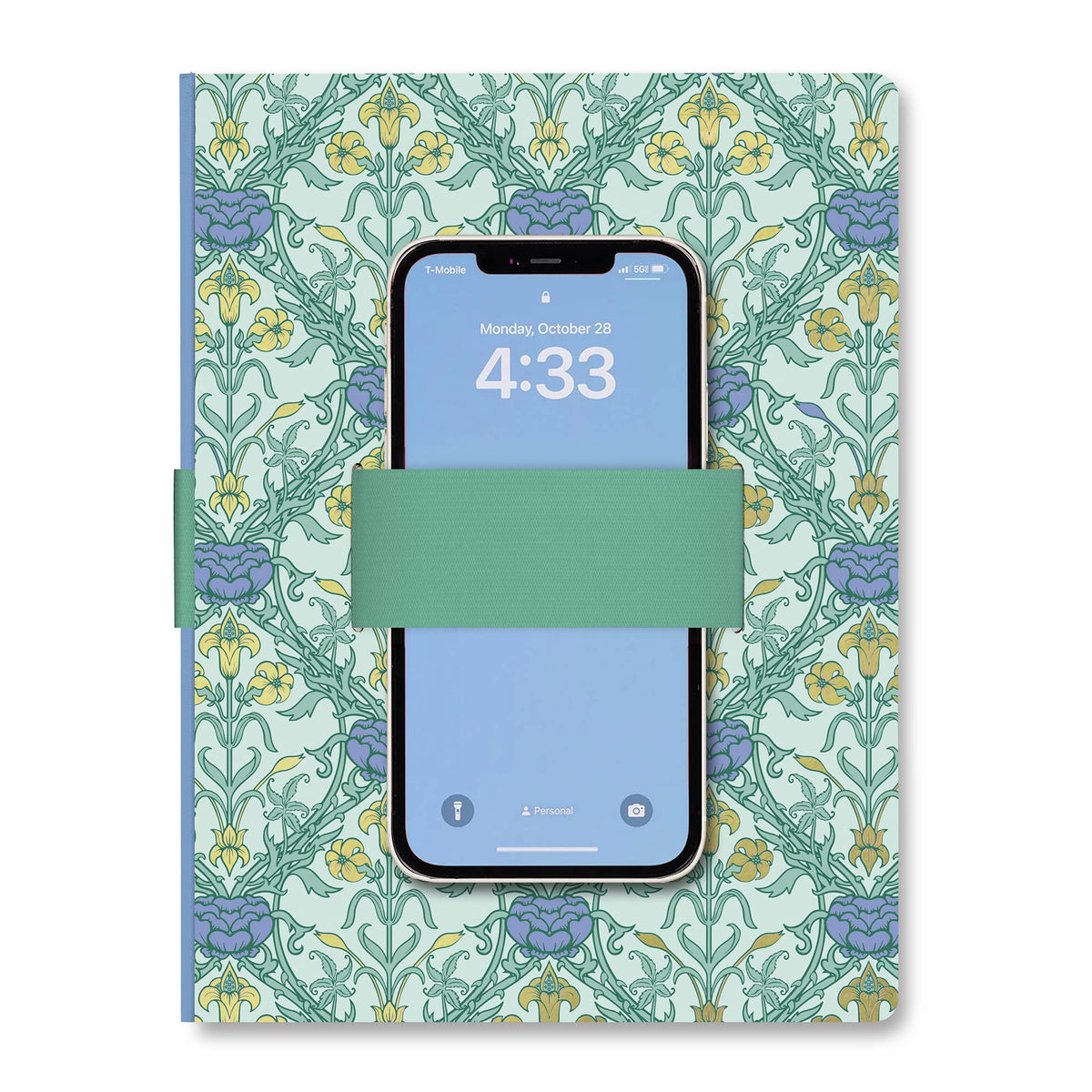 Victoriana Casey Notebook with Phone Loop