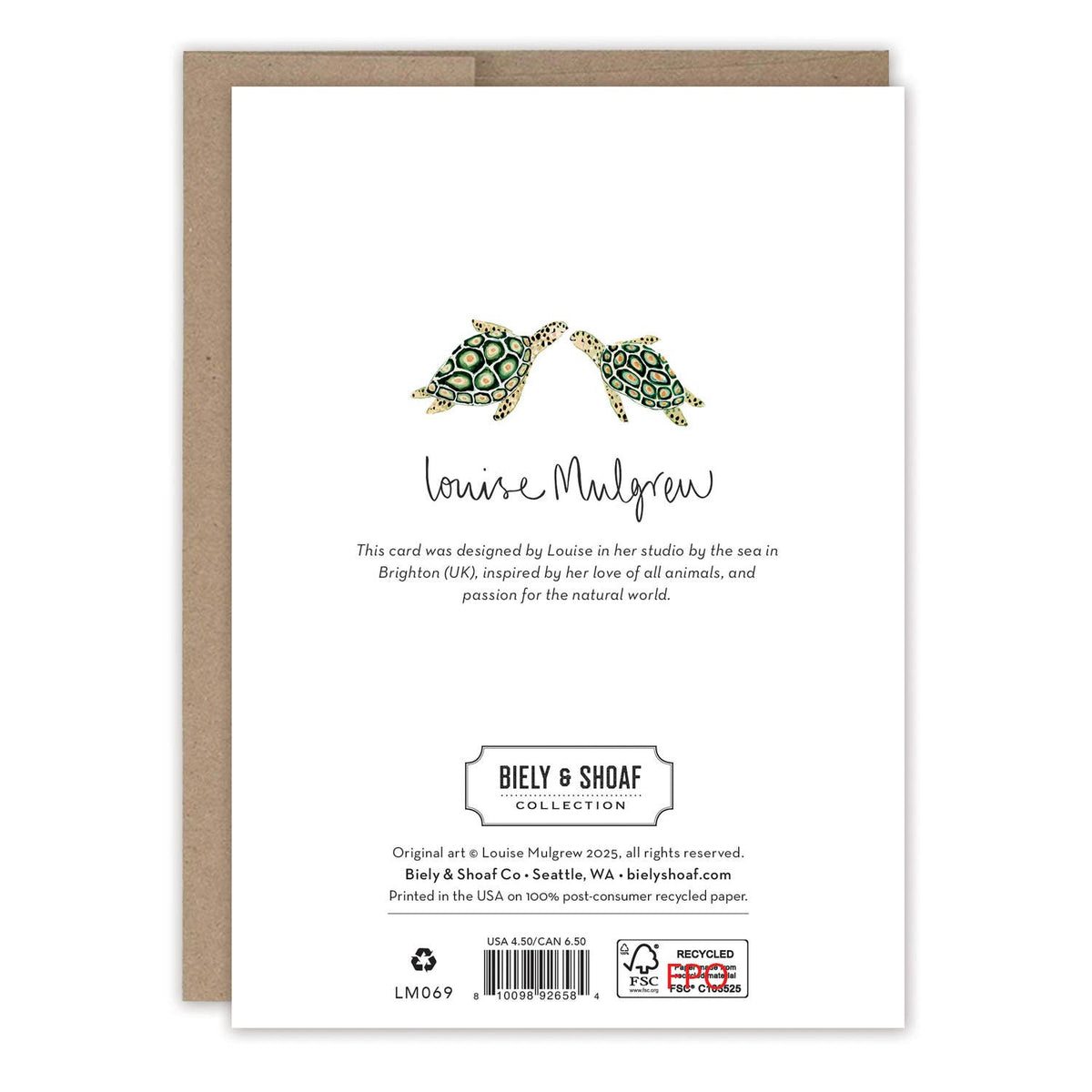 Turtley In Love Anniversary Card