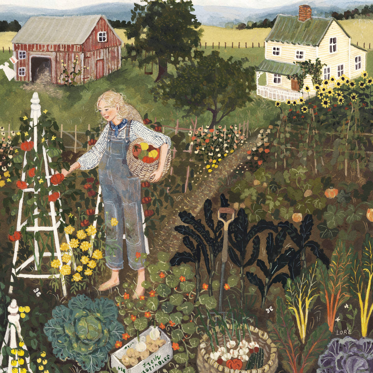 Market Gardener Mini - 100 Piece Mini Puzzle