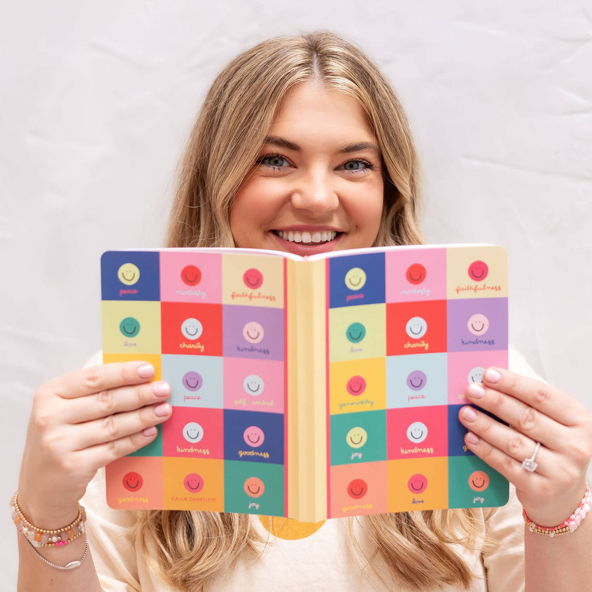 Fruit Of The Spirit Smiley Faces Flex Bound Journal