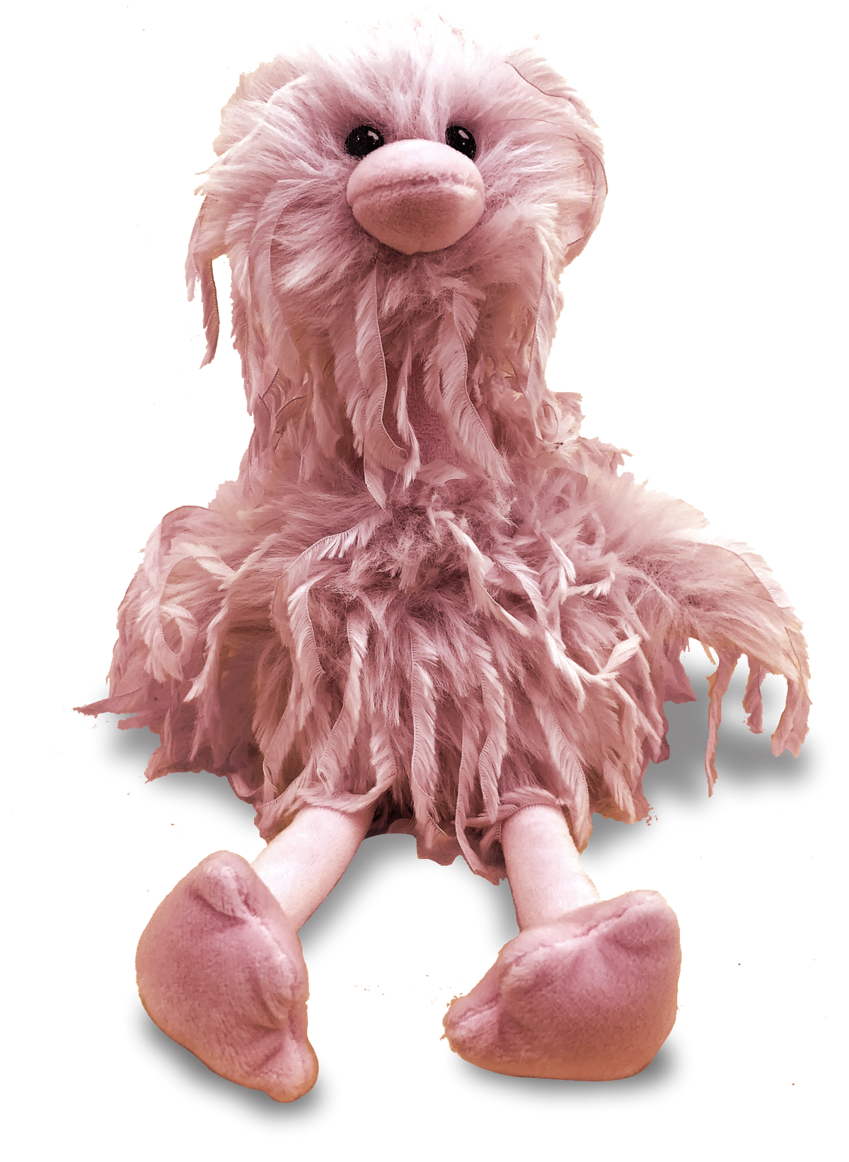 Feathers Pink Flamingo Plushie