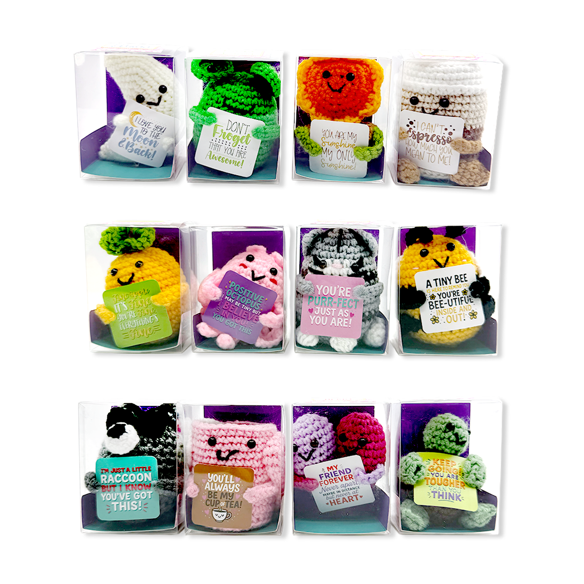 Emotional Support Crochet Plush Pal