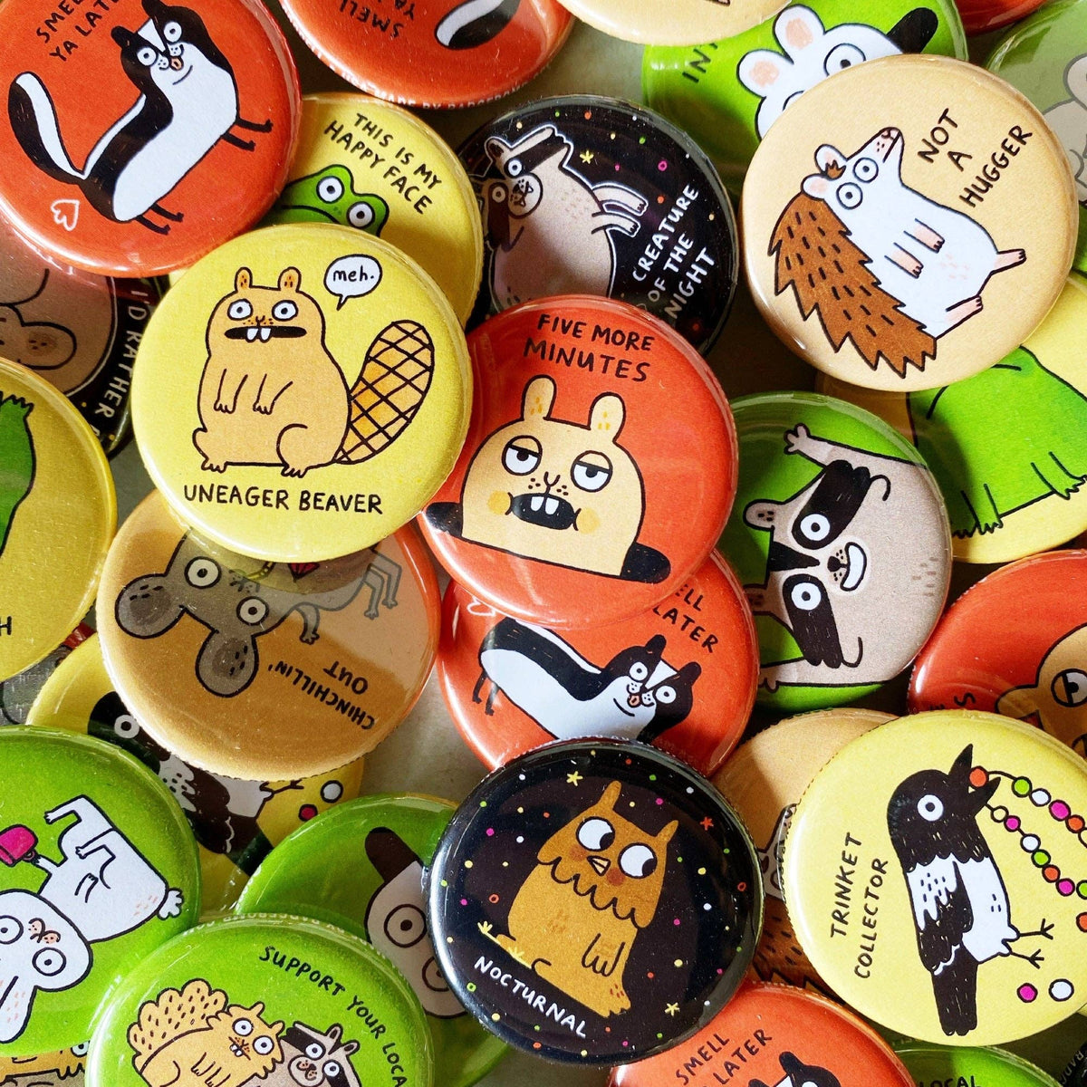 Critters 1.25" Button