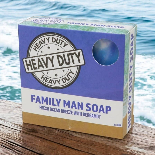 Family Man Heavy Duty Soap | Ocean Breeze & Bergamot