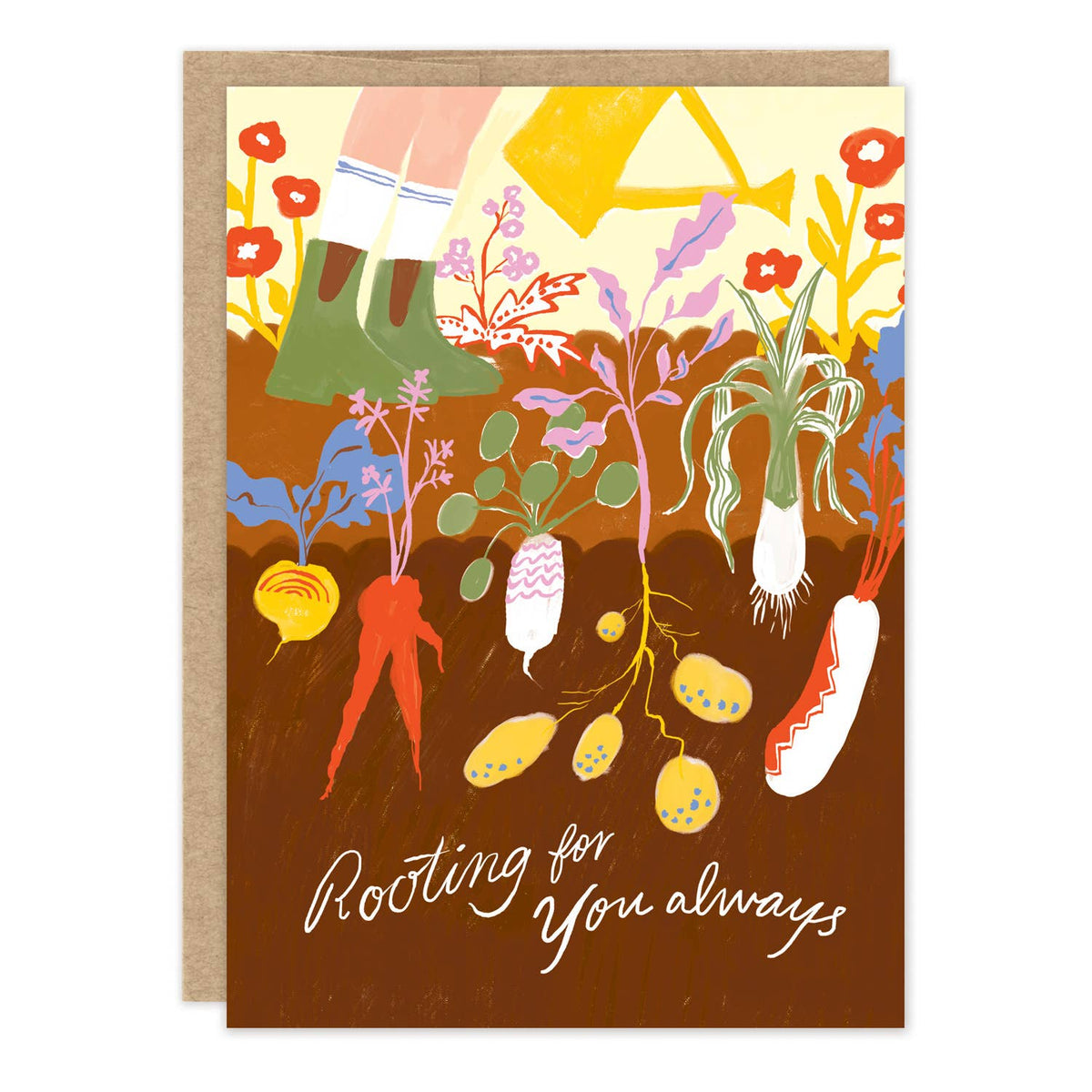 Rooting For You Encouragement Card