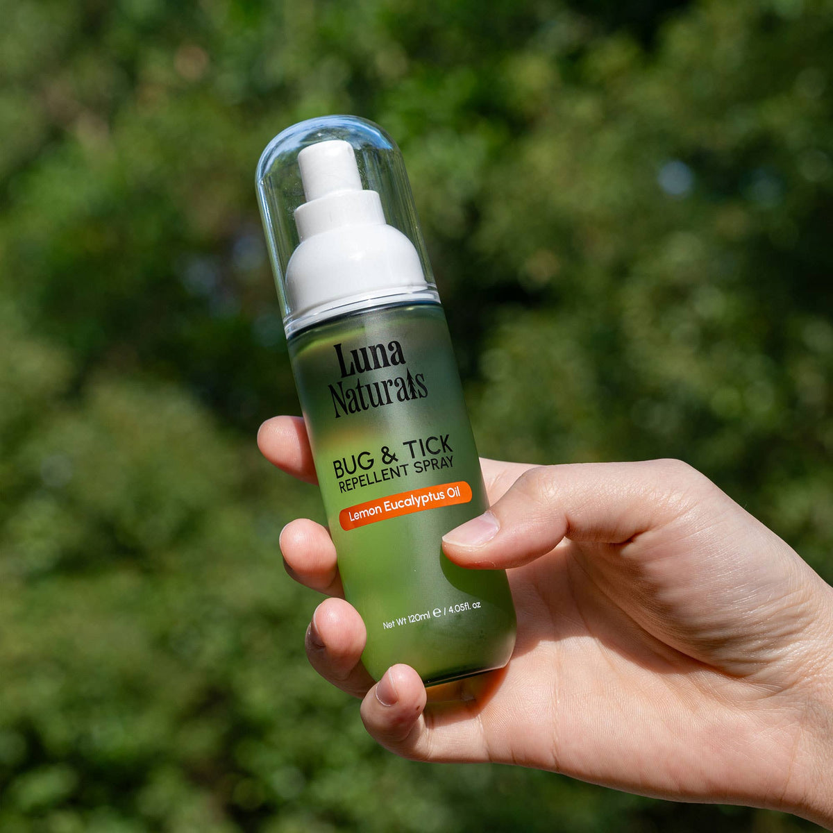 Bug & Tick Repellent Spray | Lemon & Eucalyptus Oil | 120ml