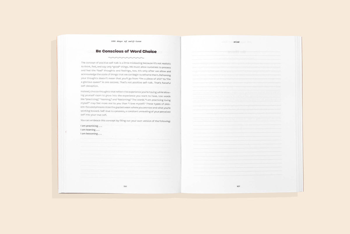 100 Days of Self-Love: Guided Self Care Journal