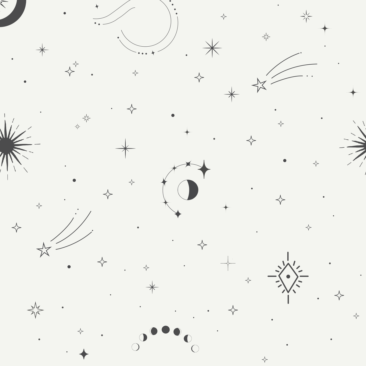 Baby footie | celestial