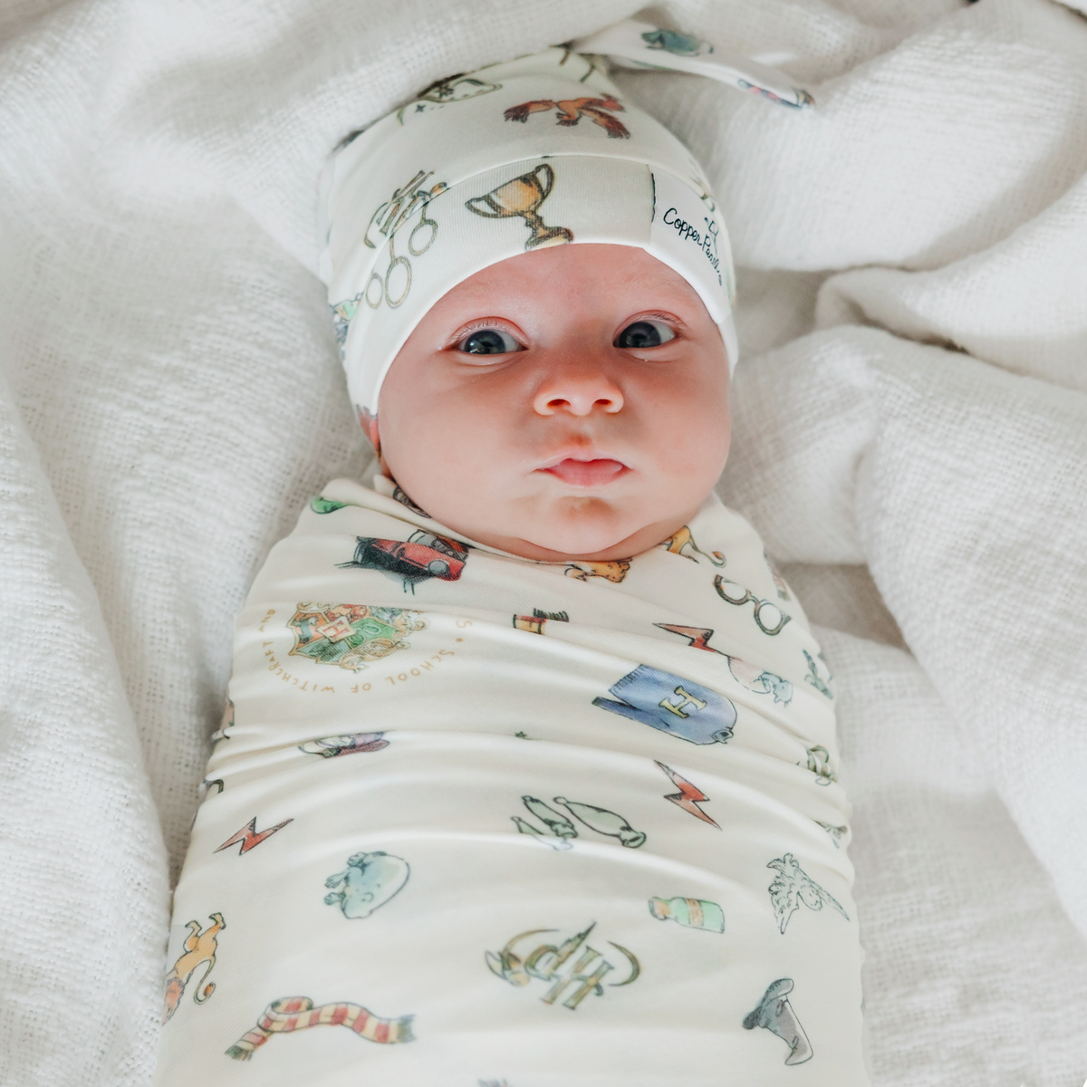 Knit Swaddle Blanket - Wizarding World